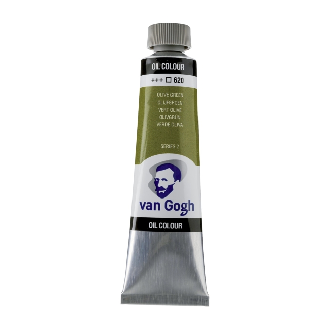 Краска масляная Van Gogh туба 40мл №620 Зеленый оливковый