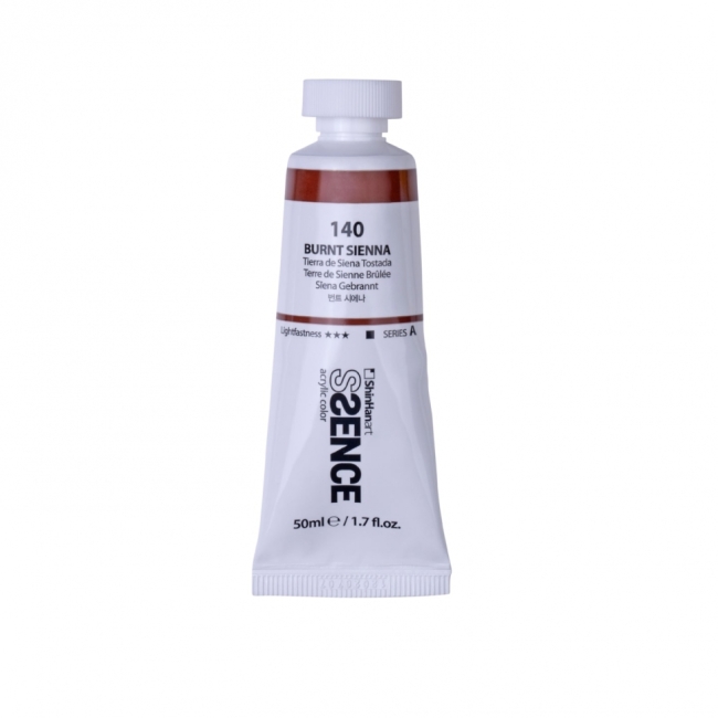 Краска акриловая ShinHan Ssence туба 50мл №140 Сиена жженая Краска акриловая ShinHan Ssence туба 50мл №140 Сиена жженая