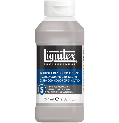 Грунт акриловый Liquitex Grey Gesso серый для акрила и масла 237 мл купить в художественном магазине ArtCraft.Space с доставкой по всему миру