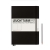 Блокнот Leuchtturm1917 Master Slim A4+ (22.5x31.5см.), 100г/м2 - 123 стр. нелинованная, твердая обложка, цвет: Черный