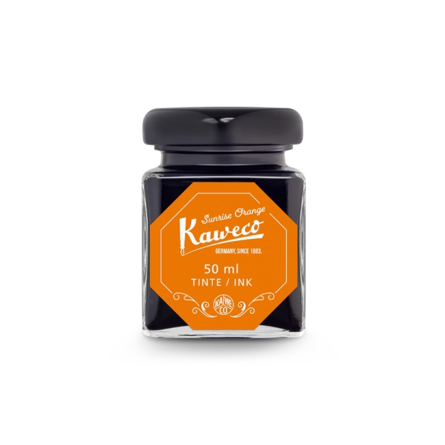 Чернила KAWECO 50мл стекло оранжевый закат