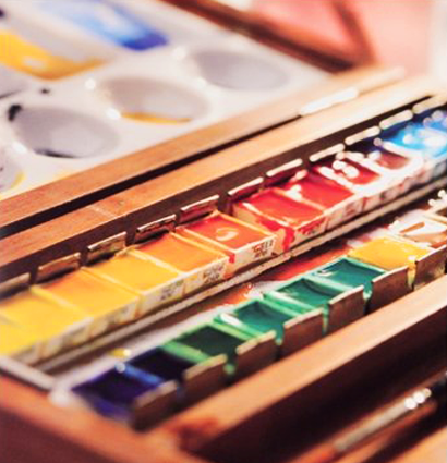 Набор акварели Van Gogh Wooden Box 24 цвета в деревянном этюднике с кистями и палитрой Ван Гог купить в художественном магазине ArtCraft.Space с доставкой по РФ и СНГ