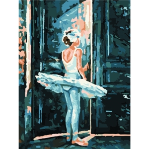 Картина по номерам на холсте ТРИ СОВЫ "Трепет перед выступлением", 30*40, с акриловыми красками и кистями Картина по номерам на холсте ТРИ СОВЫ "Трепет перед выступлением", 30*40, с акриловыми красками и кистями