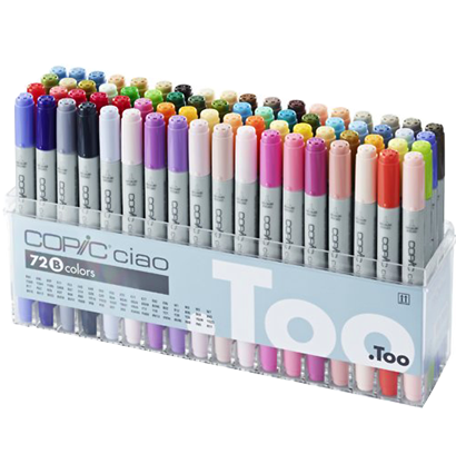 Набор маркеров Copic Ciao B 72цв