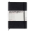 Блокнот Leuchtturm1917 Classic A5 (14.5x21см.) 80г/м2 - 123 стр. в линейку, мягкая обложка, цвет: Черный
