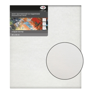 Холст на подрамнике Гамма "Старый мастер", 30*35см, 100% лен, мелкое зерно Холст на подрамнике Гамма "Старый мастер", 30*35см, 100% лен, мелкое зерно