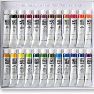 Набор красок SH WATER COLOR PRO 24цв*7,5мл,
