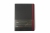 Блокнот OXFORD Black ’n’ Red B5 72л линейка фикс.резинка карман мягкая обложка,,
