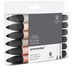 Набор маркеров PROMARKER 6 телесных оттенков (комплект 1)