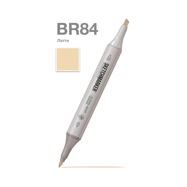 Маркер SKETCHMARKER двухсторонний на спирт.основе цв.BR84 Латте