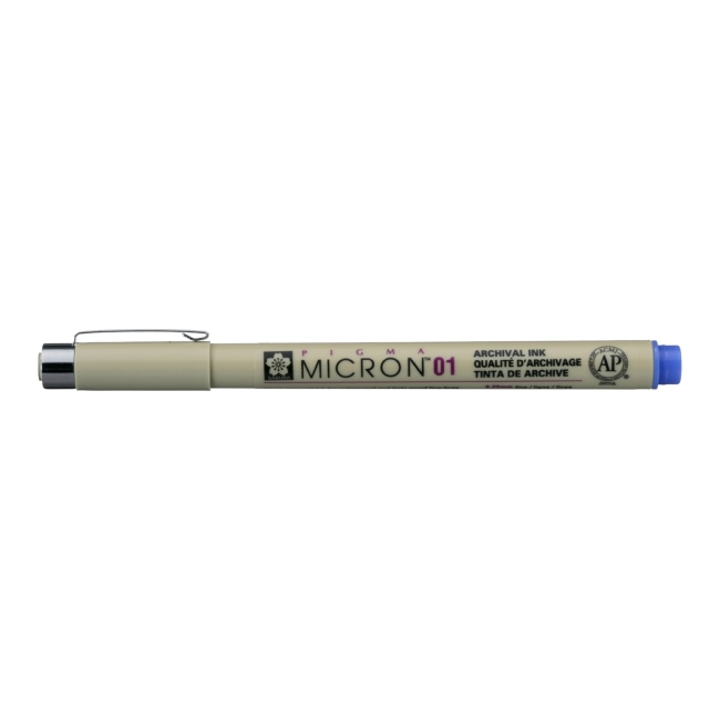 Ручка капиллярная Pigma Micron 0.25мм Синий