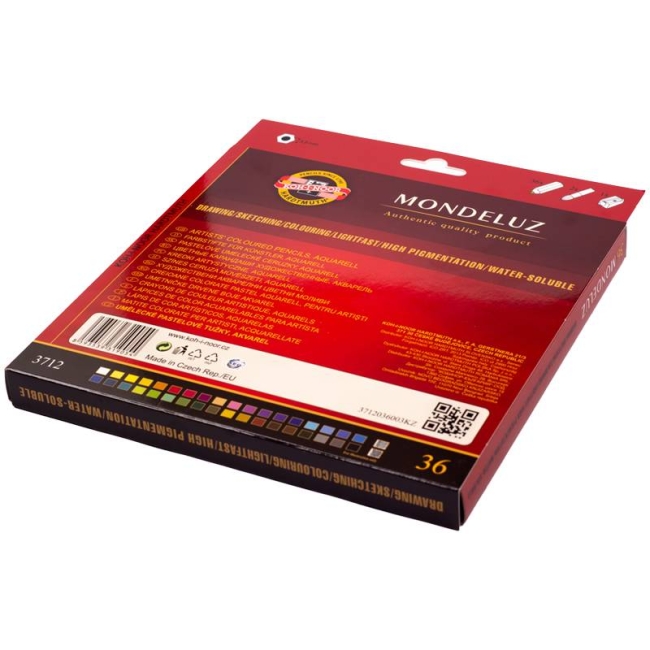 Карандаши акварельные Koh-I-Noor Mondeluz Old Man набор 36 цветов с кистью и точилкой купить в художественном магазине ArtCraft.Space с доставкой Карандаши акварельные Koh-I-Noor Mondeluz Old Man набор 36 цветов с кистью и точилкой купить в художественном магазине ArtCraft.Space с доставкой