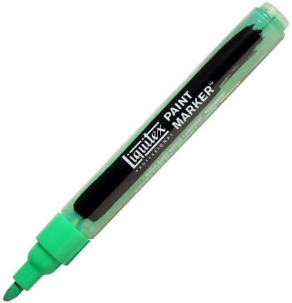 Маркер акриловый LIQUITEX PAINT MARKER Fine 2 мм №312 зеленый светлый перманентный купить в магазине маркеров ArtCraft.Space