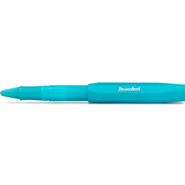 Ручка-роллер KAWECO FROSTED Sport 0.7мм корпус светло-черничный