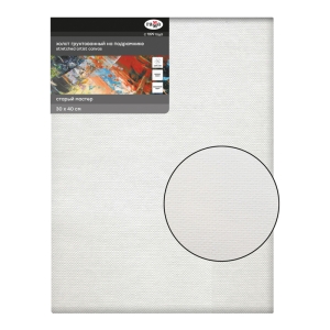 Холст на подрамнике Гамма "Старый мастер", 30*40см, 100% лен, мелкое зерно Холст на подрамнике Гамма "Старый мастер", 30*40см, 100% лен, мелкое зерно