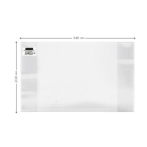 Обложка 208*346 для дневников и тетрадей, Greenwich Line, ПВХ, 110мкм, ШК