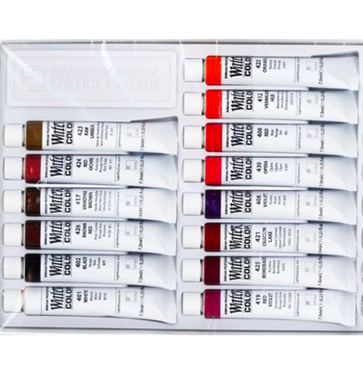 Набор красок SH WATER COLOR PRO 30цв*7,5мл ,