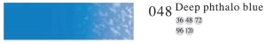 Пастель профессиональная сухая полутвёрдая квадратная цвет № 048 темный сине-серый