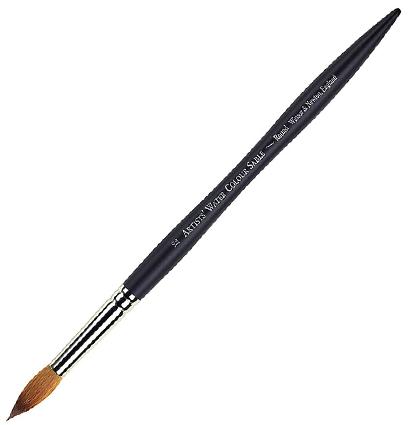 Кисть художественная соболь Winsor&Newton №7 для акварели купить в художественном магазине ArtCraft.Space с доставкой по всему миру