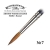 Кисть художественная соболь Winsor&Newton №7 для акварели купить в художественном магазине ArtCraft.Space с доставкой по всему миру