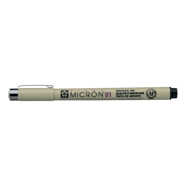 Ручка капиллярная Pigma Micron 0.25мм Черный