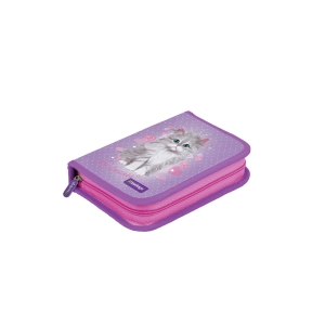 Пенал 1 отделение, 200*140*40 Berlingo "Royal kitty", 2 откидные секции, полиэстер Пенал 1 отделение, 200*140*40 Berlingo "Royal kitty", 2 откидные секции, полиэстер