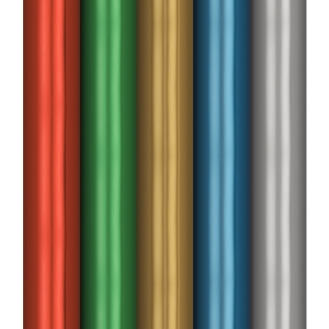 Упаковочная бумага матовая 70*100см, MESHU, 60г/м2, ассорти 5 дизайнов