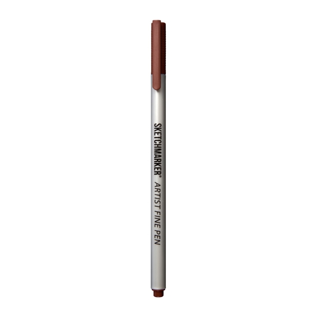 Ручка капиллярная SKETCHMARKER Artist fine pen цв. Темно-коричневый