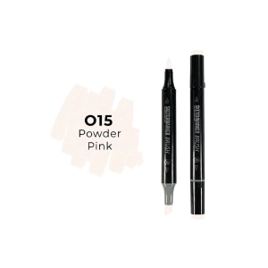 Маркер SKETCHMARKER Brush двухсторонний на спирт.основе цв.O15 Розовая пудра Маркер SKETCHMARKER Brush двухсторонний на спирт.основе цв.O15 Розовая пудра