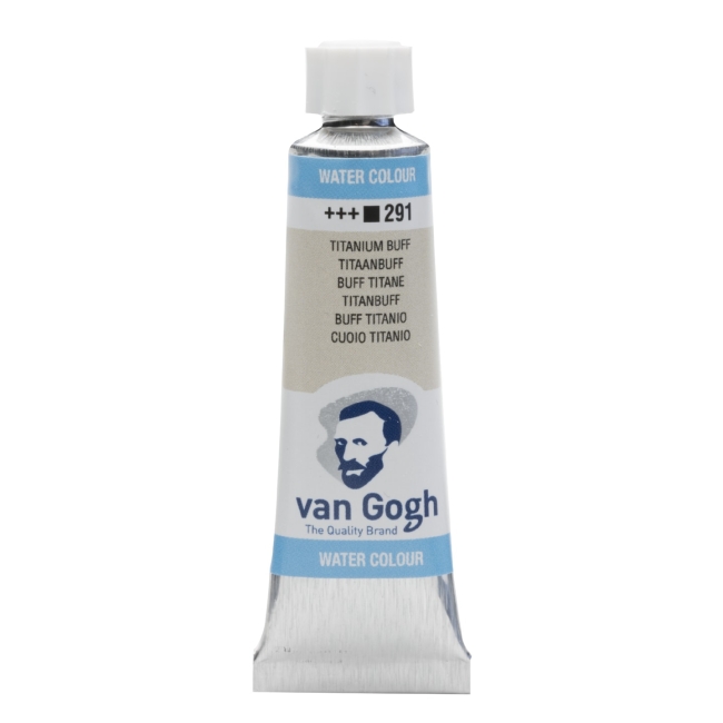 Краска акварельная Van Gogh туба 10мл №291 Желтый титаниум