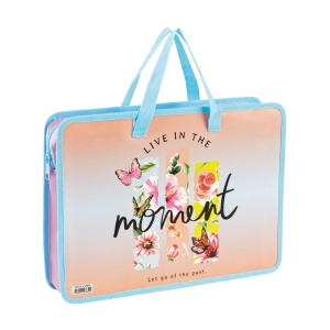 Папка с ручками А4 ArtSpace "Aesthetic", пластик, на молнии, 70мм