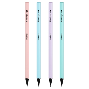 Карандаш ч/г Berlingo "Instinct" HB, трехгранный, черное дерево, заточен