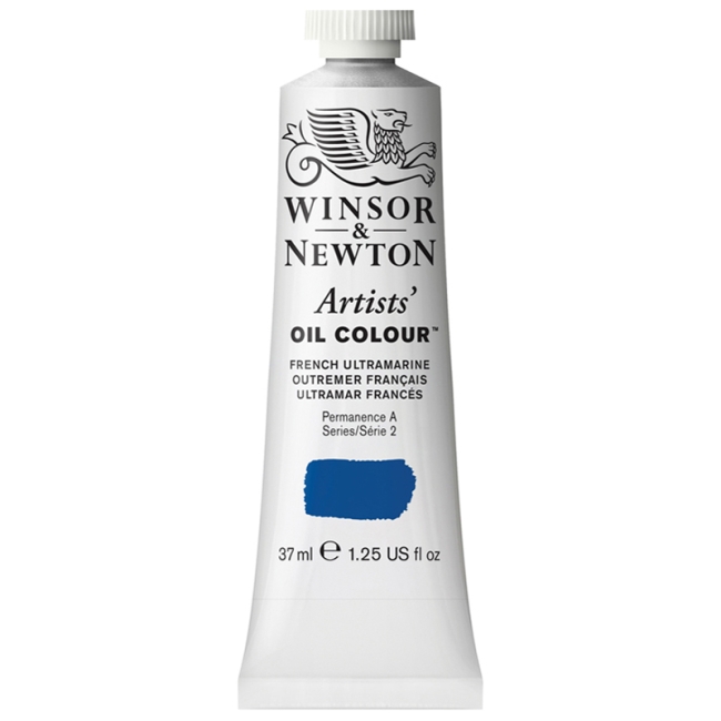 Краска масляная профессиональная Winsor&Newton "Artists Oil", 37мл, французский ультрамарин