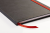Блокнот OXFORD Black ’n’ Red A5 72л линейка фикс.резинка карман твердая обложка