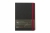 Блокнот OXFORD Black ’n’ Red A5 72л линейка фикс.резинка карман твердая обложка
