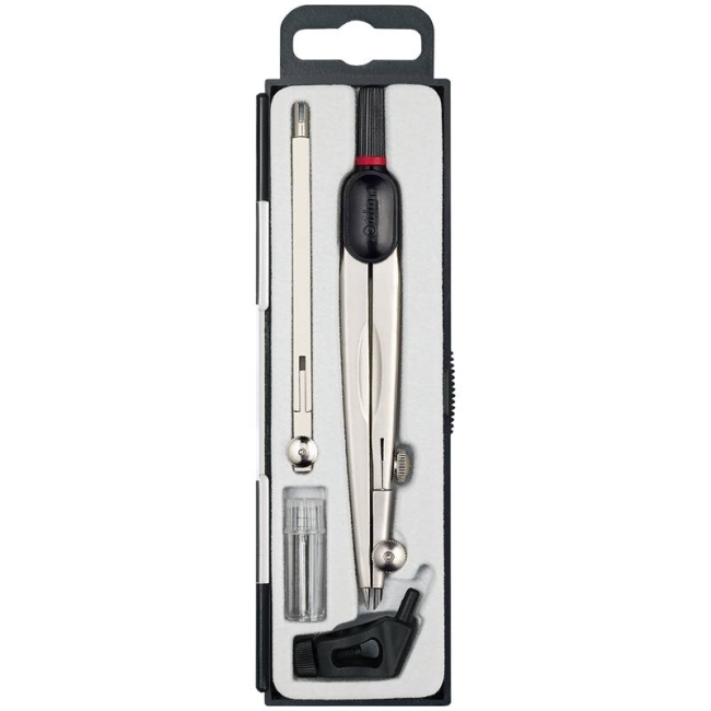Готовальня Rotring Compact циркуль 130 мм 4 предмета в футляре купить в магазине ArtCraft.Space