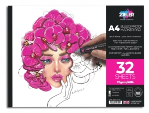 Альбом для маркеров Zieler, А4