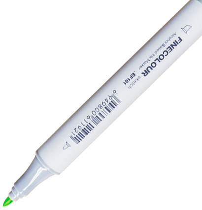 Finecolour Junior набор маркеров 12 цветов Базовый в фирменном пенале (вариант 4) файнколор джуниор купить в художественном магазине ArtCraft.Space с доставкой по РФ и СНГ