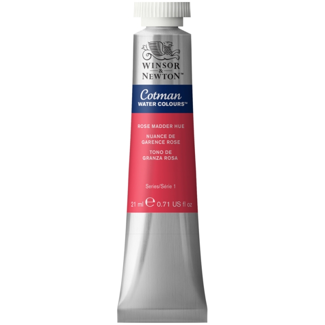 Акварель художественная Winsor&Newton "Cotman", 21мл, туба, розовая марена