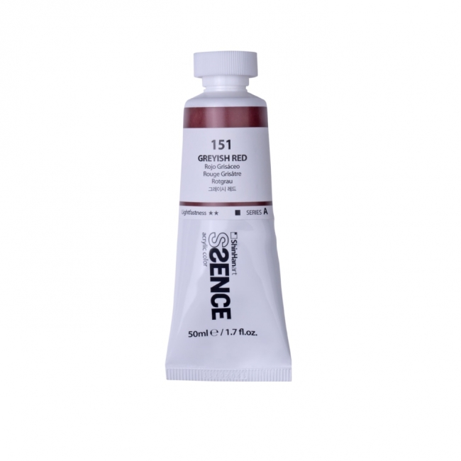 Краска акриловая ShinHan Ssence туба 50мл №151 Красный сероватый Краска акриловая ShinHan Ssence туба 50мл №151 Красный сероватый