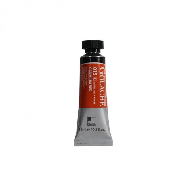 Гуашь ShinHan Professional Designers туба 15мл №15 Кадмий красный гр.E Гуашь ShinHan Professional Designers туба 15мл №15 Кадмий красный гр.E