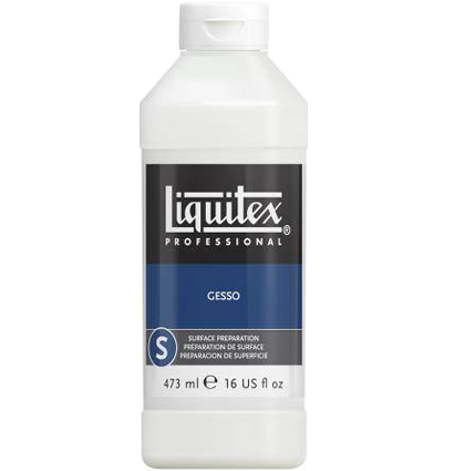 Грунт Liquitex White Gesso белый гипсовый для акрила и масла 473 мл купить в художественном магазине ArtCraft.Space с доставкой по всему миру