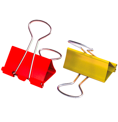 Зажимы для бумаги или скетчбука Berlingo 12 штук размер 32 мм (разноцветные) купить в магазине ArtCraft.Space с доставкой