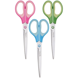 Ножницы Berlingo "Smart tech Premium", 23см, ассорти, европодвес