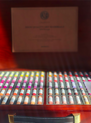 Пастель Mungyo Gallery Handmade Soft Pastel сухая круглая 200 цветов профессиональная в деревянном кейсе купить в художественном магазине ArtCraft.Space с доставкой по всему миру