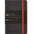 Блокнот OXFORD Black ’n’ Red A6 72л линейка фикс.резинка карман мягкая обложка