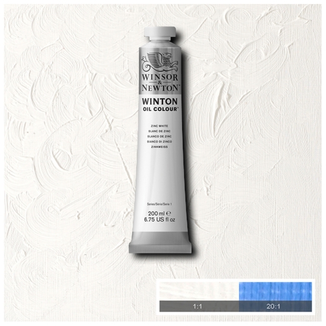 Масляные краски Winton, 200мл, белый цинк