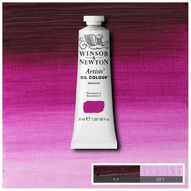 Масляные художественные краски, 37 мл, красный анилин