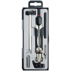 Готовальня Rotring "Compact", 6 предметов, циркуль 170 мм, пластик. футляр