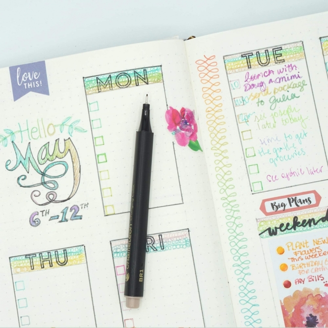 Набор линеров 6 цветов "Основные цвет"